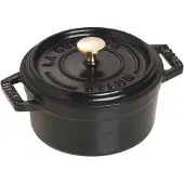 Staub Minis, Enkel panne, Sort, Støpejern, 0,25 l, 10 cm, 700 g