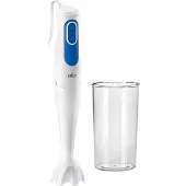 Braun Multiquick 3 MQ 3000 Smoothie - Håndmikser - 700 W - hvit/blå