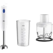 Braun Multiquick 1 MQ10.201M WH - Håndmikser - 450 W - hvit/blå
