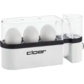 Cloer 6021 - Eggkoker - 300 W - hvit
