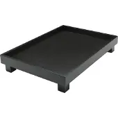 Bredemeijer Izumi, Klassisk serveringsbrett, Rektangel, Bamboo, Sort, 4 ben, 350 mm