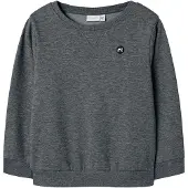 Name it Collegegenser - Nå - NkmVimo - Mørkegrå Melert - - 9-10 år (134-140) - Collegegenser