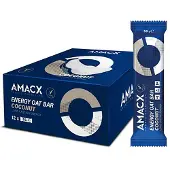 Amacx Energibar Boks Kokosnøtt Havre 50g 12 Enheter