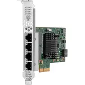HP Broadcom BCM5719 - Nettverksadapter - PCIe 2.0 x4 - Gigabit Ethernet x 4 - for Apollo 4200 Gen10 ProLiant DL20 Gen10, DL325 Gen10, DL360 Gen10, DL380 Gen10, ML30 Gen10