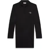 Calvin Klein Jeans Lv047d214g Langarmet Kort Kjole