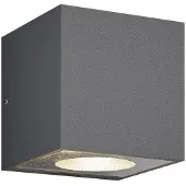 Arcchio LED-utendørs vegglampe Tassnim, 1 lyskilde, antrasitt, IP65