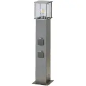 LINDBY Caspa pullertlampe med 2 stikkontakter