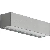 Arcchio utendørs LED-vegglampe Lengo, 25 cm, 2 lyskilder, grå, CCT