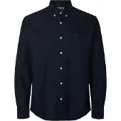 Selected Regrick Oxford Flex Skjorte Med Lange Ermer