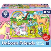 Orchard Toys Unicorn Friends - Puzzle (50 pcs) 2D Puslespill