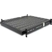 StarTech.com UNISLDSHF19 rackhylle 2U 19 22,7 kg uttrekkbar ventilert