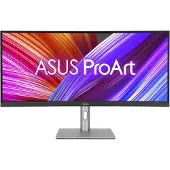 Asus ProArt PA34VCNV - LED-skjerm - kurvet - 34.1 - 3440 x 1440 UWQHD @ 60 Hz - IPS - 300 cd/m² - 1000:1 - HDR10 - 5 ms - 2xHDMI, 2xDisplayPort, USB-C - høyttalere - svart