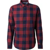 Jack & Jones Gingham Twill Skjorte Med Lange Ermer