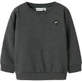 Name it Collegegenser - Nei - NmmVimo - Mørkegrå Melert - - 3 år (98) - Collegegenser