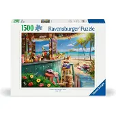 Ravensburger Beach Bar Breezes 12000743 Puslespill 1500 Stykker
