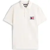 Tommy Hilfiger Flag Regular Fit Kortermet Poloskjorte