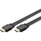 Goobay 3 meter HDMI-kabel med støtte for Ethernet og høy hastighet