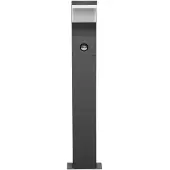 LUCANDE LED-veilampe Timm, sensor, 60 cm, antrasitt, IP54