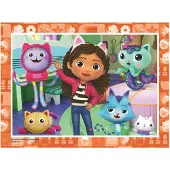 Ravensburger Gabby's Dollhouse Jigsaw Puzzle 4in1 Gulv