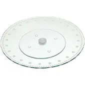 Kitchencraft Roterende Kakefat I Glass