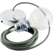Creative Cables Rc63 50 Cm Hengelampe Pendel For Lampeskjerm