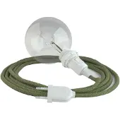 Creative Cables Rd72 Zigzag 3 M Hengelampe For Lampeskjerm