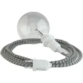Creative Cables Rd54 Stripes 3 M Hengelampe For Lampeskjerm