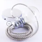 Creative Cables Rd64 Lozenge 2 M Hengelampe Pendel For Lampeskjerm
