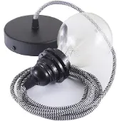 Creative Cables Rz04 Zigzag 1 M Hengelampe Pendel For Lampeskjerm