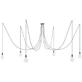Creative Cables Spider 6 Falls Pendellampe
