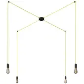 Creative Cables Spider 4 Falls With Light Bulb Pendellampe