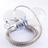 Creative Cables Rd63 Lozenge 50 Cm Hengelampe Pendel For Lampeskjerm