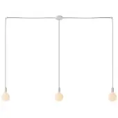 Creative Cables Spider 3 Falls With Light Bulb Pendellampe