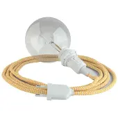Creative Cables Rz10 Zigzag 3 M Hengelampe For Lampeskjerm