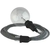 Creative Cables Rz04 Zigzag 3 M Hengelampe For Lampeskjerm