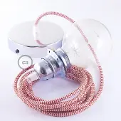 Creative Cables Rz09 Zigzag 2 M Hengelampe Pendel For Lampeskjerm