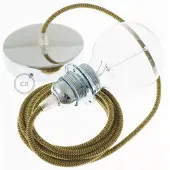 Creative Cables Rz27 Zigzag 50 Cm Hengelampe Pendel For Lampeskjerm