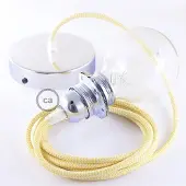 Creative Cables Rz10 Zigzag 2 M Hengelampe Pendel For Lampeskjerm