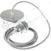 Creative Cables Rd65 Lozenge 50 Cm Hengelampe Pendel For Lampeskjerm