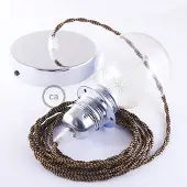 Creative Cables Tz22 Diy 50 Cm Hengelampe Pendel For Lampeskjerm