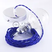 Creative Cables Tm12 Diy 50 Cm Hengelampe Pendel For Lampeskjerm