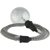 Creative Cables Rd53 Stripes 5 M Hengelampe For Lampeskjerm