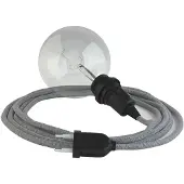 Creative Cables Rd65 Lozenge 3 M Hengelampe For Lampeskjerm