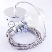 Creative Cables Tm02 Diy 50 Cm Hengelampe Pendel For Lampeskjerm