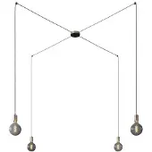 Creative Cables Spider 4 Falls Pendellampe