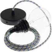 Creative Cables Rd55 Stripes 50 Cm Hengelampe Pendel For Lampeskjerm