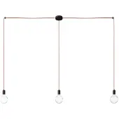 Creative Cables Spider 3 Falls With Bulbs Pendellampe