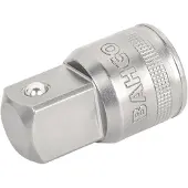 Bahco adapter 1/2-3/4 - 8172 overgangsstykke 1/2 indv - 3/4 udv, højlegeret stål