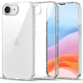 Tech-Protect iPhone 16e/17e Flexair Hybrid-deksel - Gjennomsiktig
