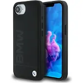 BMW Leather Hot Stamp Iphone 16e Telefondeksel